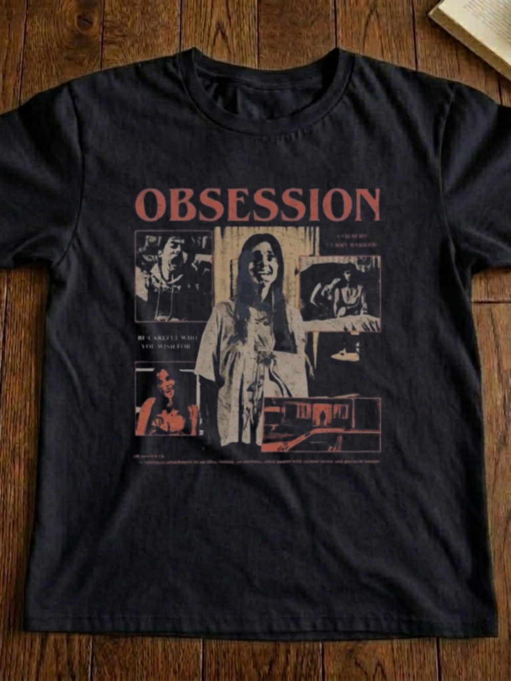 Gildan Black 'Obsession' Graphic Short Sleeve Tee